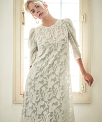 Chiffon jacquard onepiece