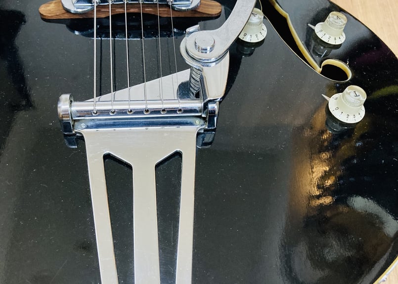 動画あり: グヤトーン セミアコ 1960年代? 美品 | ビンテージ ギター