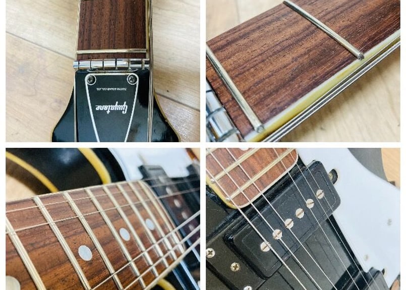 動画あり: グヤトーン セミアコ 1960年代? 美品 | ビンテージ ギター