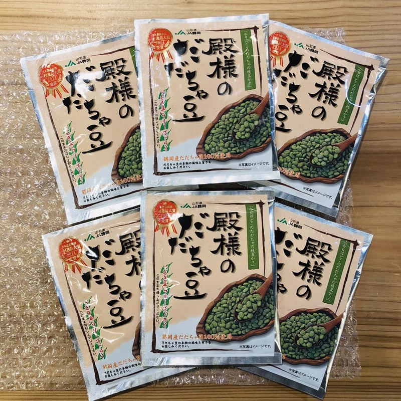 送料無料 お得 6袋パック】JA鶴岡 殿様の だだちゃ豆 フリーズドライ