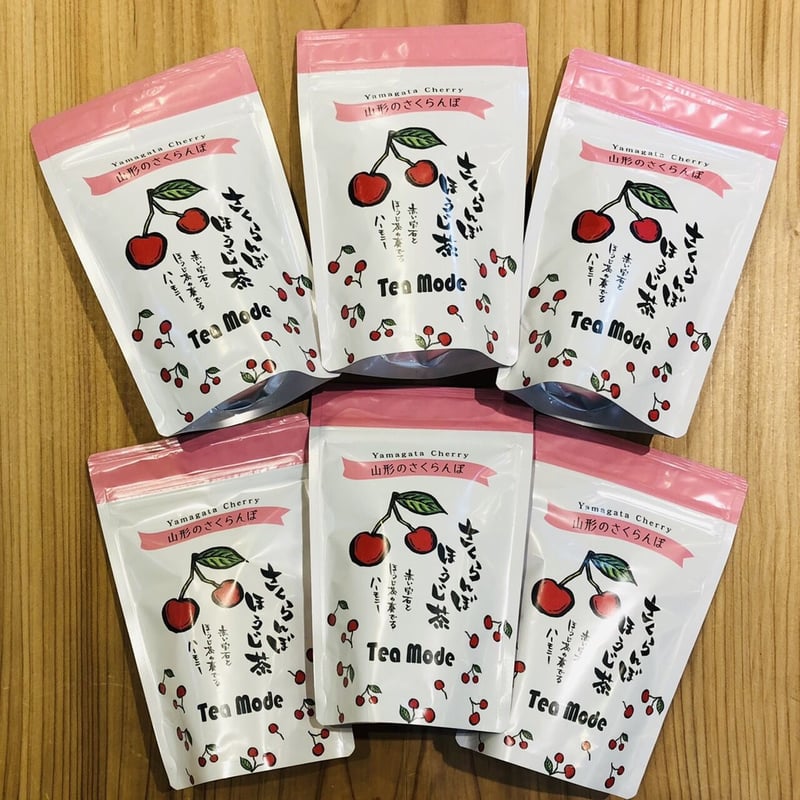 送料無料 お得 6袋パック】サクランボ ほうじ茶 ティーバッグ 送料無料 お得 6袋パック】サクランボ ほうじ茶 ティーバッグ