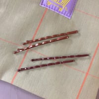 もこもこブラウンアメピン