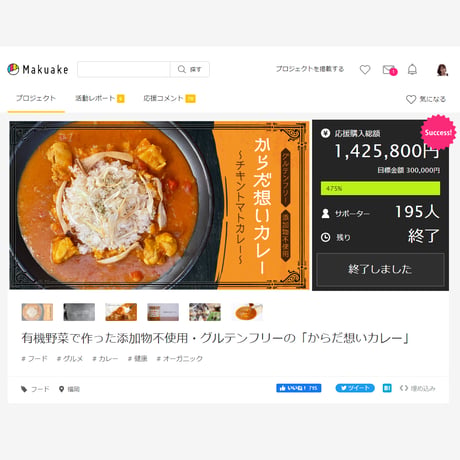 からだ想いカレー単品