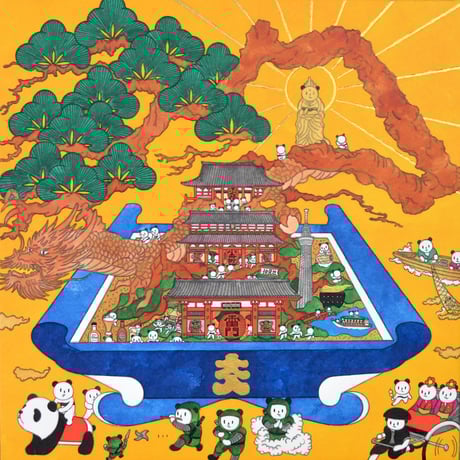 あごぱん リキテックスパートナー - パンダ絵師あごぱん | Liquitex