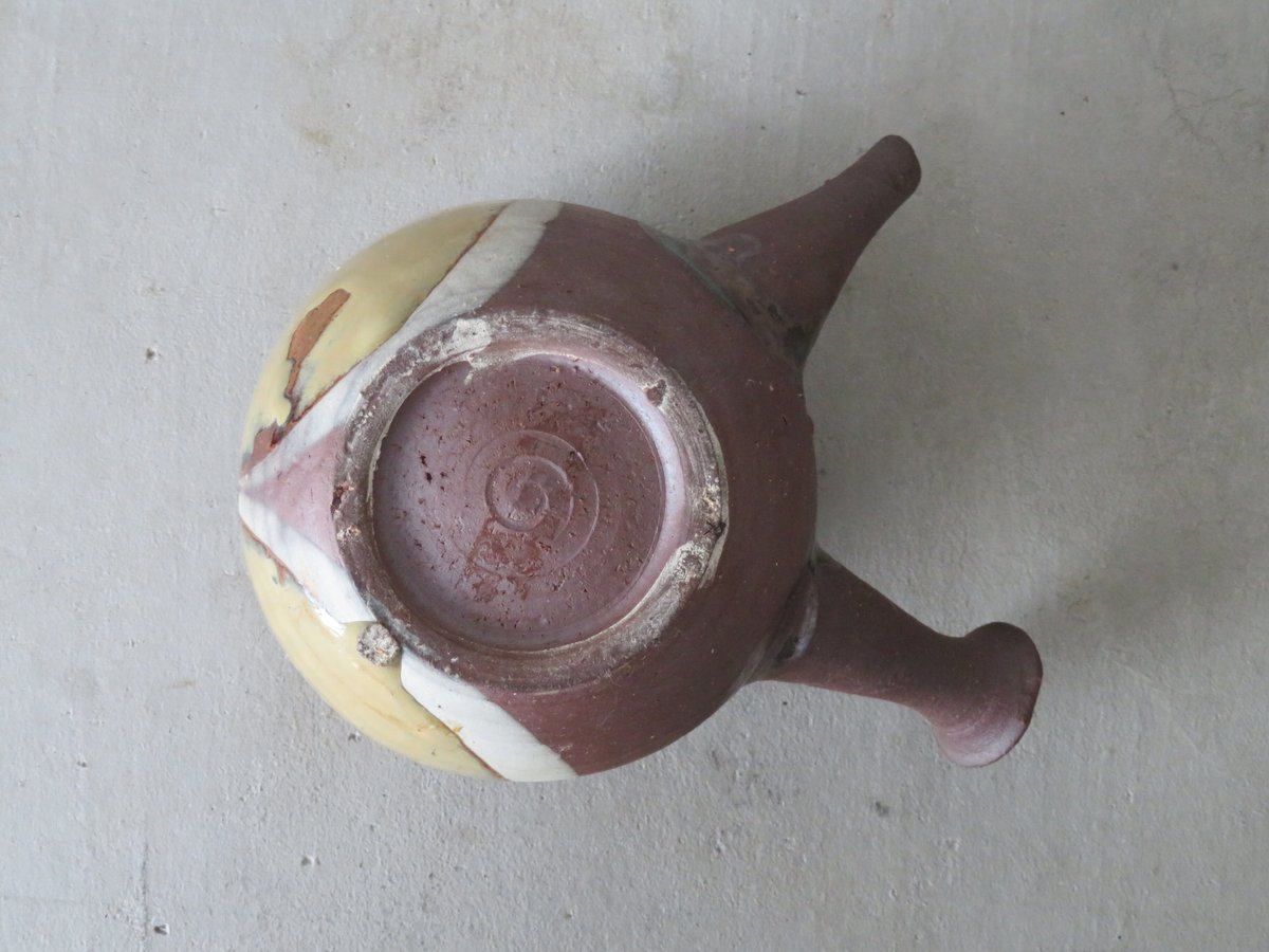 琉球壺屋焼 國吉清尚 急須 | ギャラリー兼井