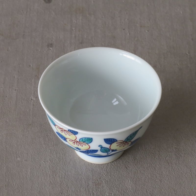 有田焼 今泉今右衛門窯 錦橘絵煎茶碗 5客セット | ギャラリー兼井 有田焼 今泉今右衛門窯 錦橘絵煎茶碗 5客セット | ギャラリー兼井