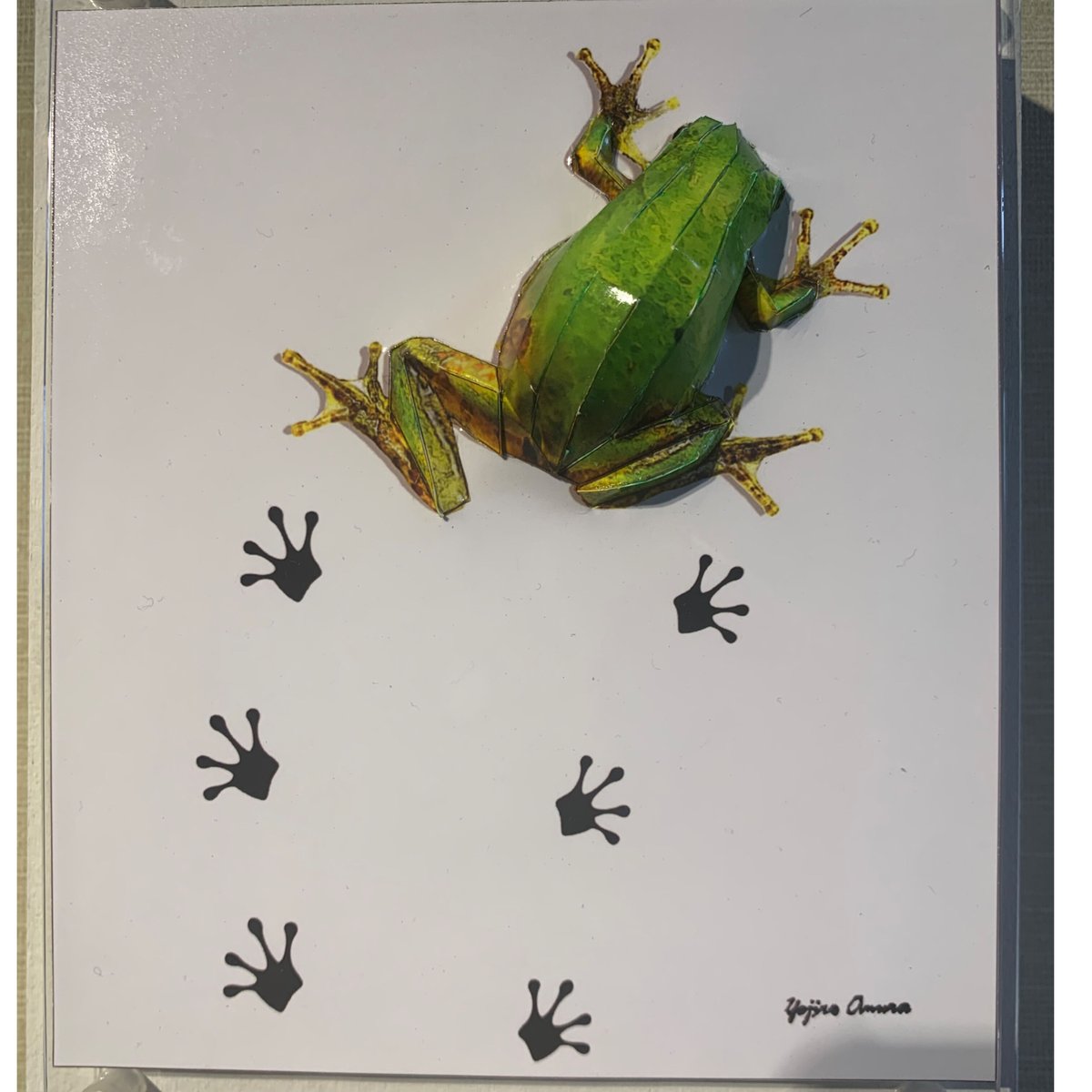 【大村洋二朗】アマガエル アート作品 fit=scale-down,w=1200