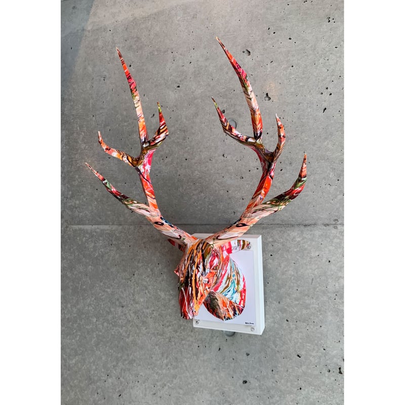 大村洋二朗 Deer of the abstract painting | ギャラリー兼井