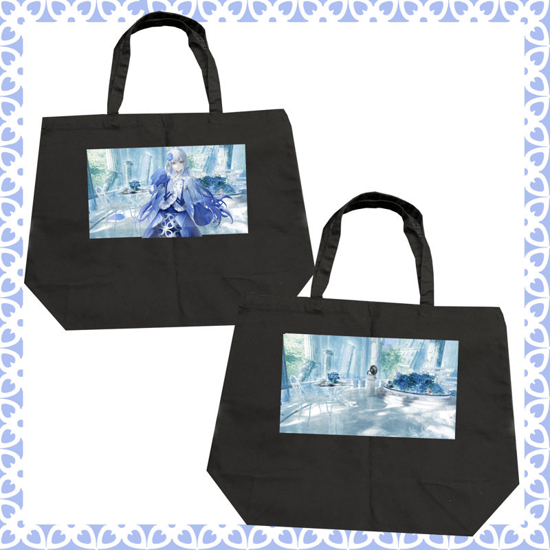 きゃんべる　　店番わんこ　(両面パネル)トートバッグ きゃんべる様専用 店番わんこ (両面パネル)トートバッグ