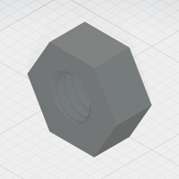 【3Dデータ】M12（並目）-ナット