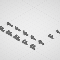 【3Dデータ】文字-F