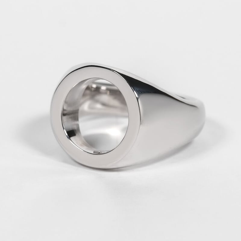 ライオネルRING 316L open signet ring #R48 – LOSE FORD