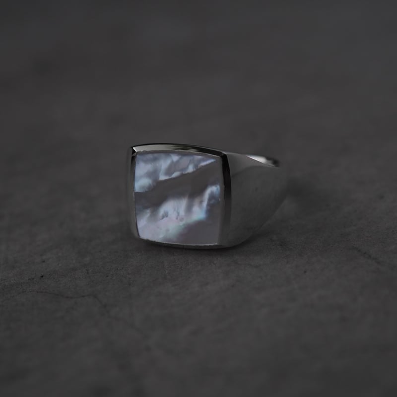 Mother of pearl -21号 sq（white） | Taiga Okuyama