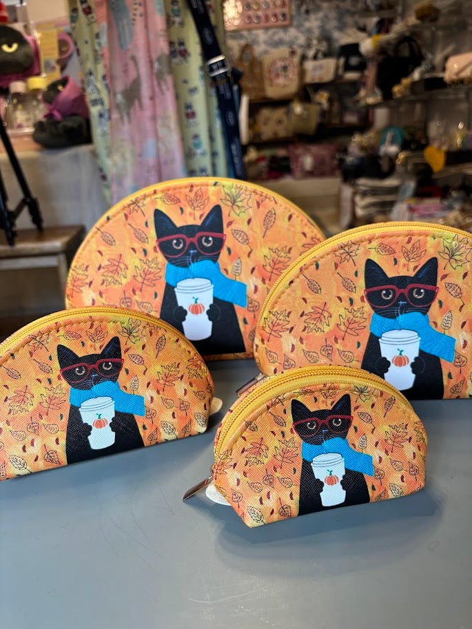 完売品　ヒグチユウコさんマトリョシカポーチ マトリョーシカポーチ（4個セット） | 猫雑貨店と猫ラベルの酒店 3匹の猫