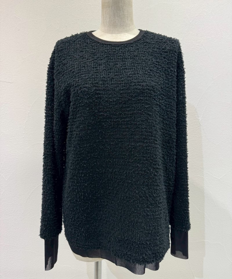 CYAN TOKYO】 ご予約 チュールコンビフェザーL/S T | select sho