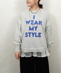 Cotton loose knit【grayラスト1点】