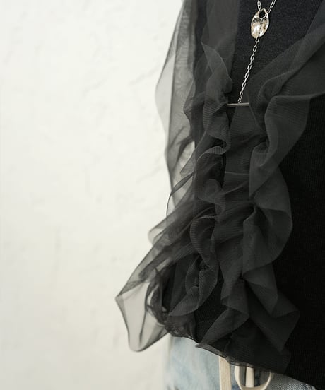 【Liren限定追加】再販！Tull rib tops ラスト2点