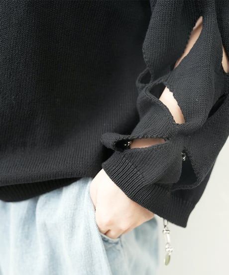 CUT OUT PATTERN PO【blackラスト1点】
