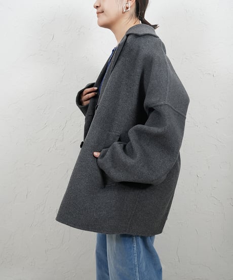 PECOLAM wool P coat ラスト2点