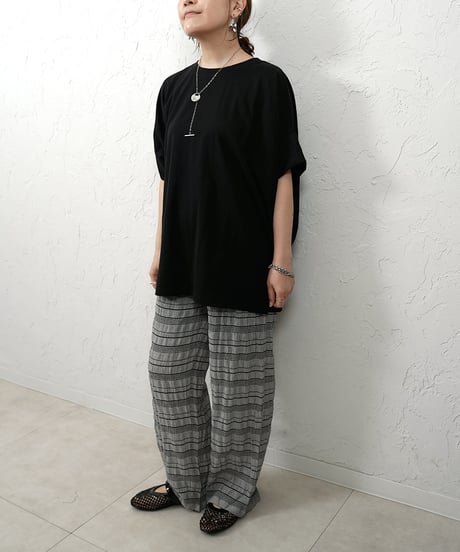 Shirred striped pants 追加❗️