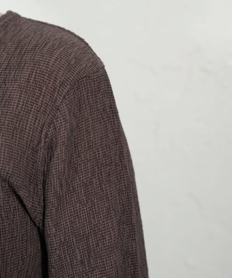 Karl Mayer　boat neck pullover【white,blackラスト2点】