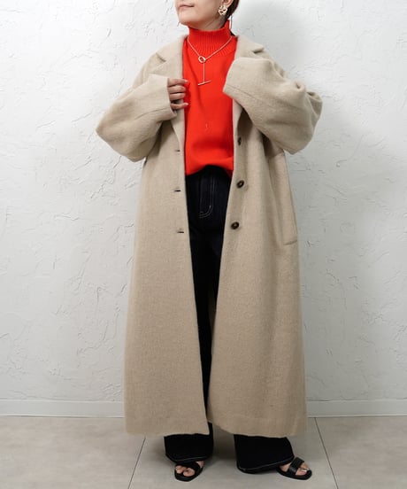 Wool long chester coat  残りわずか