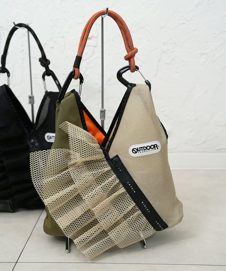 Frill mesh triangle　bag 残りわずか！