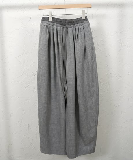 airy cocoon pants【grayラスト1点】