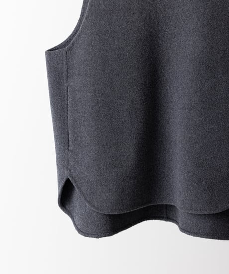 【YENN】　ご予約  W FACE OVER VEST