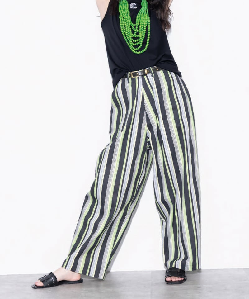 MARGAUX VINTAGE】 ご予約 マルチストライプパンツ | select sho