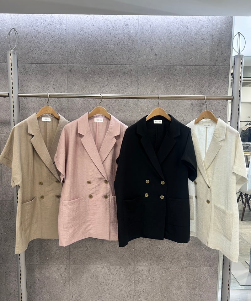 ROSIEE】 ご予約 ショートスリーブジャケット | select shop Liren