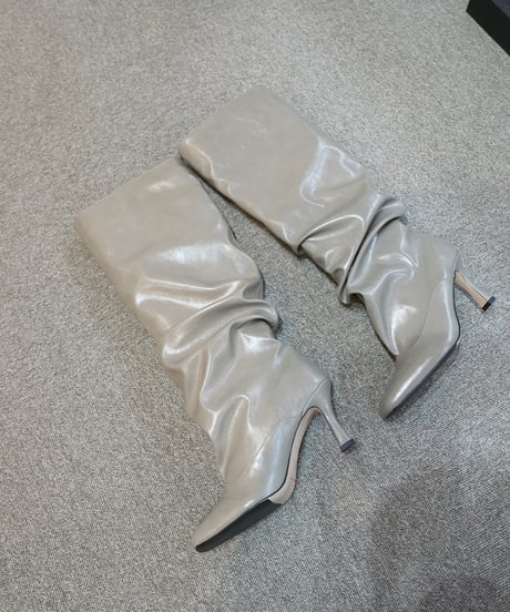 【MAISON MAVERICK PRESENTS】 ご予約　Knee High Draping Boots