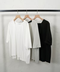Square neck back gathered TOPS