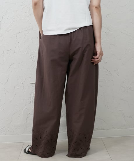 Hem race tack pants