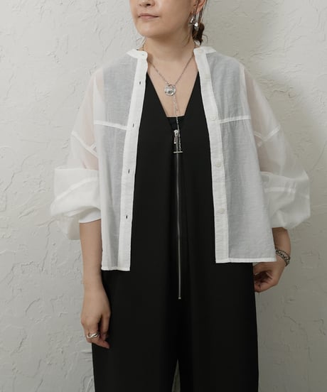 Soft rib short shirt ラスト１点！