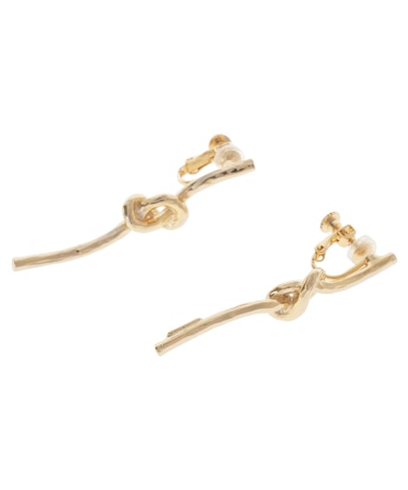 Knot earrings【ラスト2点】