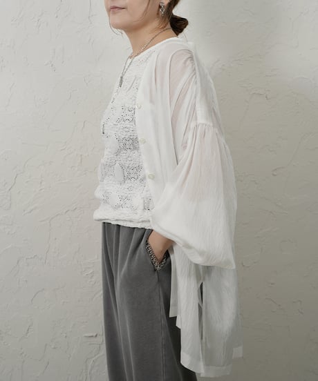 SHRUNK LACE TANKTOP【ラスト1点】