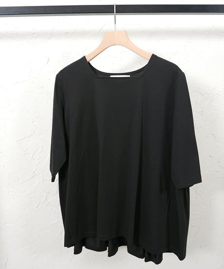 Square neck back gathered TOPS