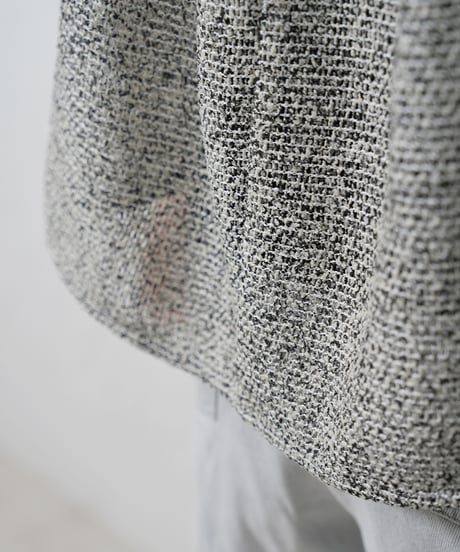 mesh tweed gathered cami【ラスト2点】
