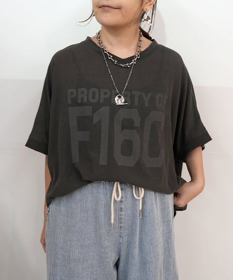 Blouse like logo tee