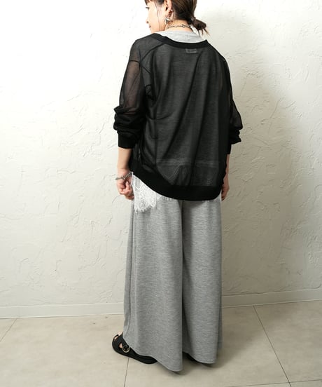 Conpact sheer cardigan【ラスト1点】