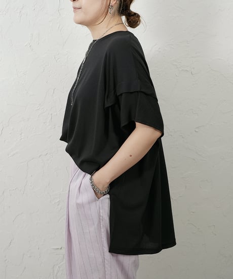 Prime cool leeve tuck Tshirt