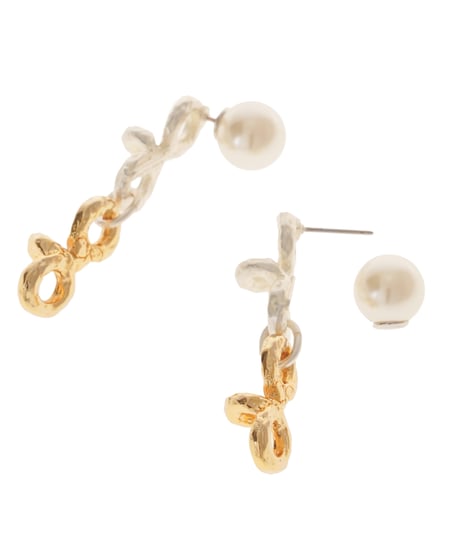 【Sea'ds mara】 Knot hoop pierce