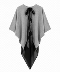 【MAISON MAVERICK】　ご予約  Back Ribbon Drape Tunic
