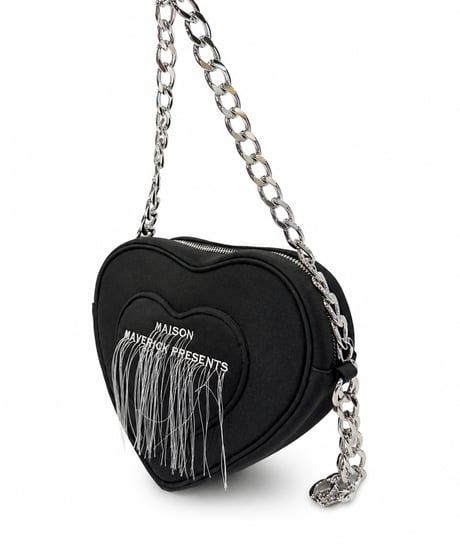 【MAISON MAVERICK】　ご予約  Signature Fringe Heart Chain Bag