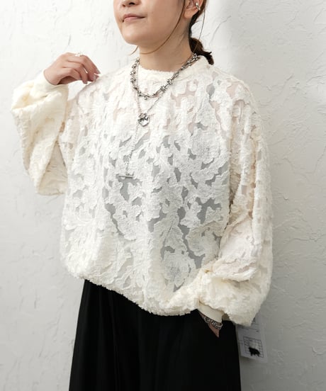 Noble chiffon  pullover 追加！