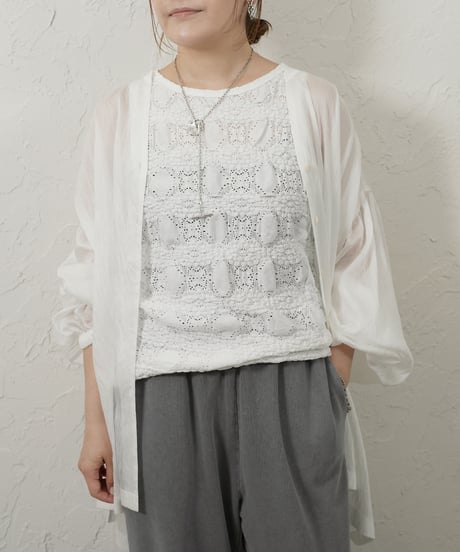 SHRUNK LACE TANKTOP【ラスト1点】