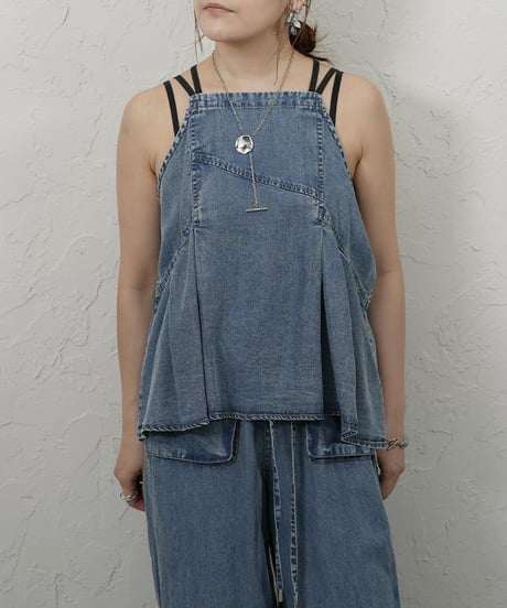 Tencel denim W cami 残り僅か！