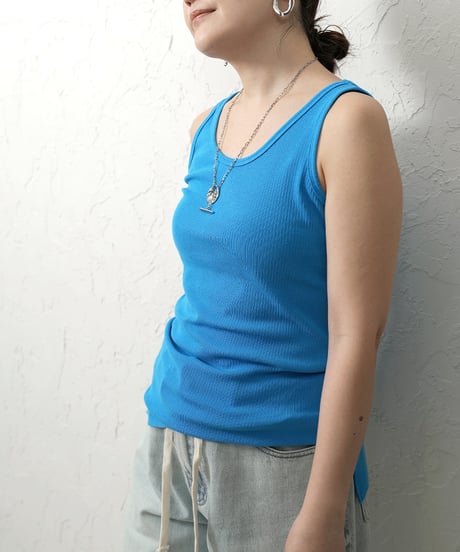 Stylish　rib tanktop【ラスト1点】