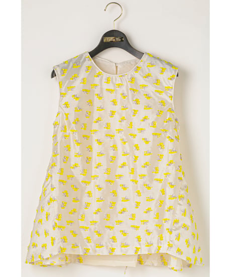 Popcorn flour blouse【ラスト2点】